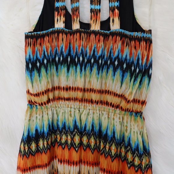 Aztec High-Low Dress - Picture 4 of 5